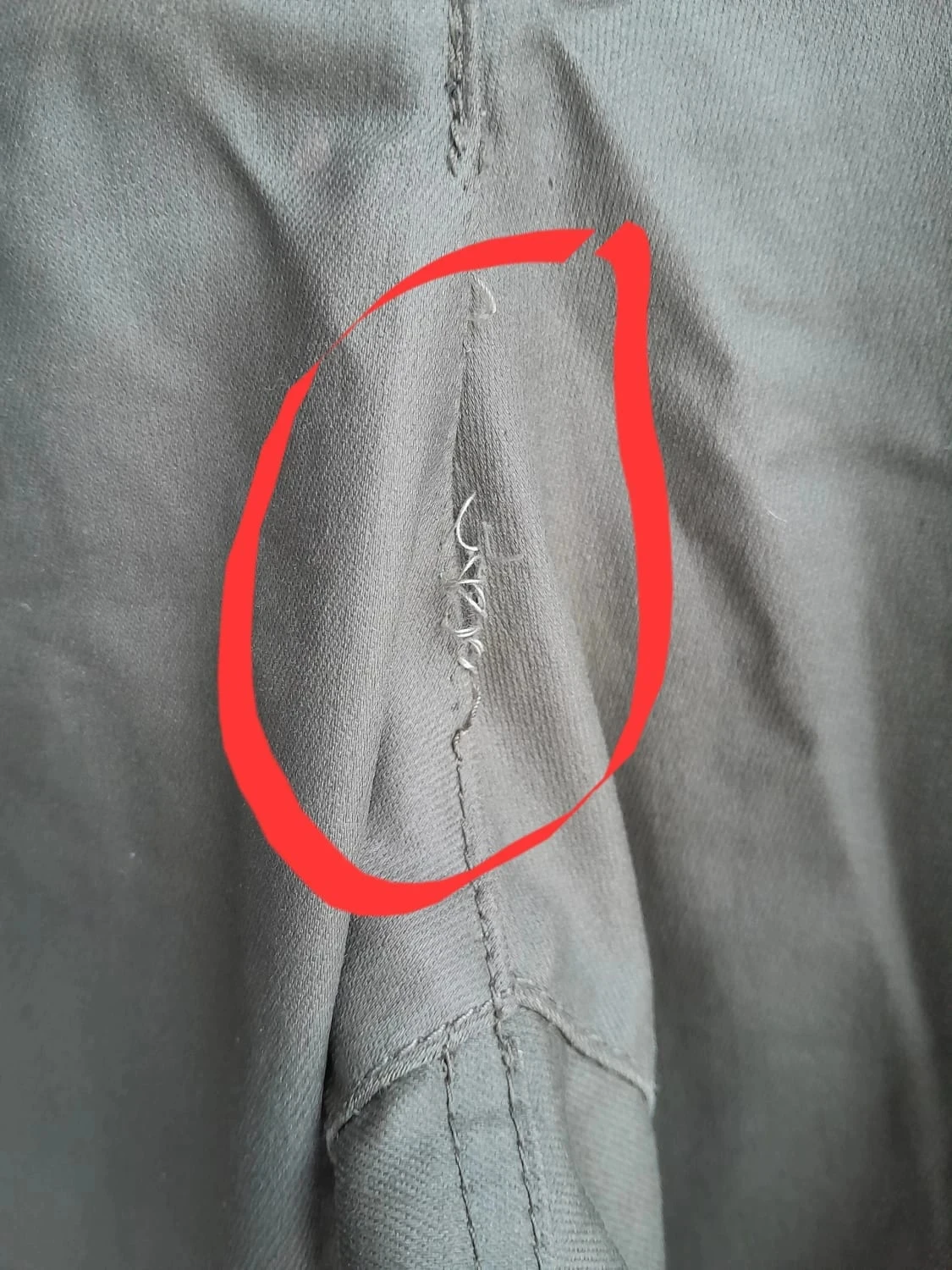 Calça cor camuflagem, algodão encerado, tamanho 50, Marca Blanche Porte – photo 6